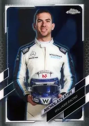 2021 Topps Chrome Formula 1 #20 - Nicholas Latifi - Williams Racing