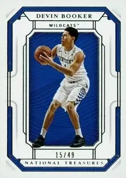 2019 Panini National Treasures Collegiate #6 Devin Booker