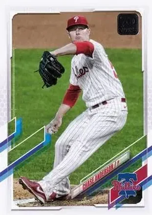 2021 Topps Update #US19 - Chase Anderson - Philadelphia Phillies