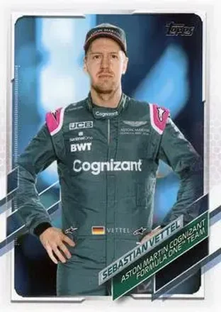 2021 Topps Formula 1 #7 - Sebastian Vettel - Aston Martin Cognizant F1