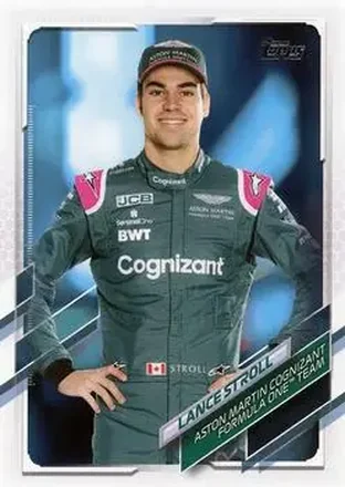 2021 Topps Formula 1 #8 - Lance Stroll - Aston Martin Cognizant F1