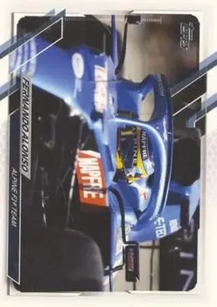2021 Topps Formula 1 #9b - Fernando Alonso - Alpine F1 Team