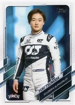 2021 Topps Formula 1 feature card