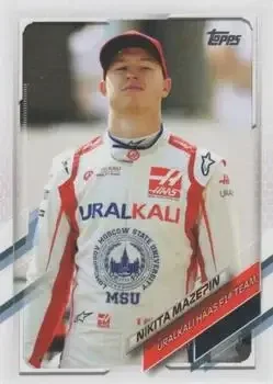 2021 Topps Formula 1 feature card