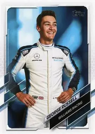 2021 Topps Formula 1 #19 - George Russell - Williams Racing