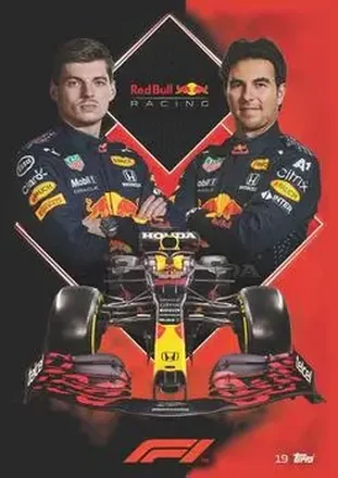 2021 Topps Turbo Attax Formula 1 #19 - Red Bull Racing - Red Bull Racing