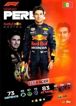 2021 Topps Turbo Attax Formula 1 feature card
