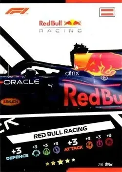 2021 Topps Turbo Attax Formula 1 feature card