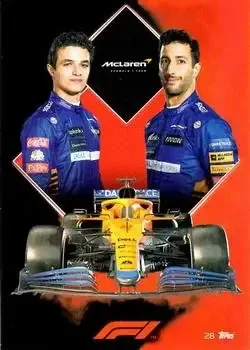 2021 Topps Turbo Attax Formula 1 feature card