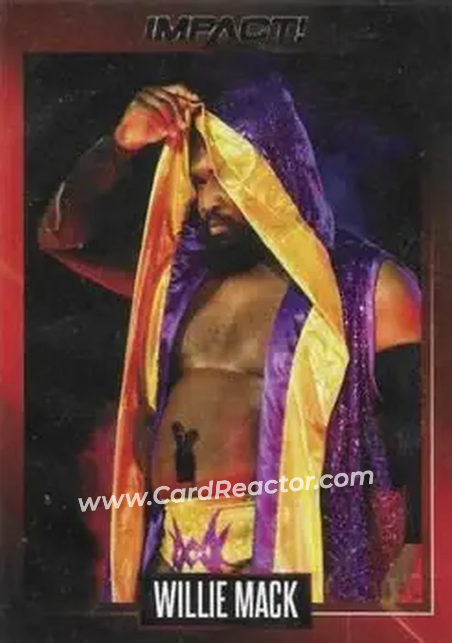 2021 Impact! Wrestling #29 - Willie Mack - Front