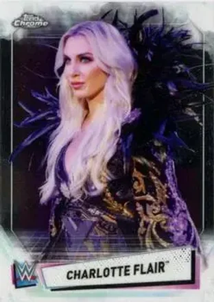 2021 Topps Chrome WWE #12 - Charlotte Flair