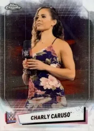 2021 Topps Chrome WWE #13 - Charly Caruso