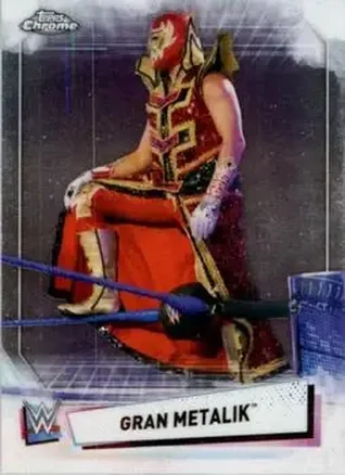 2021 Topps Chrome WWE #17 - Gran Metalik