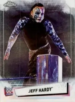 2021 Topps Chrome WWE feature card