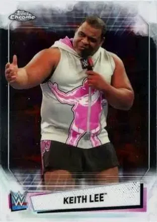 2021 Topps Chrome WWE #23 - Keith Lee