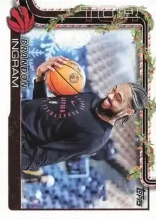 2025-26 Topps Holiday #H24 - Brandon Ingram - Toronto Raptors