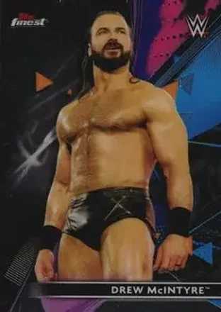 2021 Topps Finest WWE #11 - Drew McIntyre
