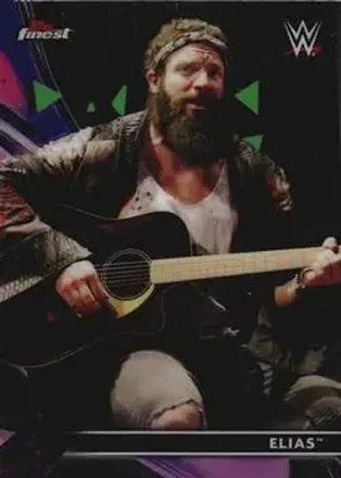 2021 Topps Finest WWE #12 - Elias