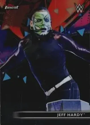 2021 Topps Finest WWE #15 - Jeff Hardy