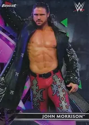 2021 Topps Finest WWE #17 - John Morrison