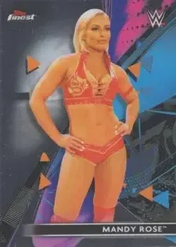 2021 Topps Finest WWE feature card
