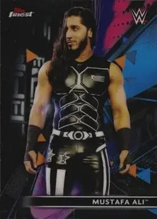 2021 Topps Finest WWE #23 - Mustafa Ali
