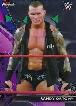 2021 Topps Finest WWE feature card