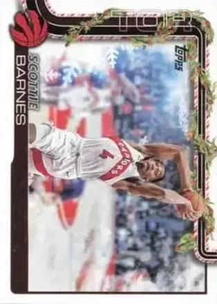 2025-26 Topps Holiday #H25 - Scottie Barnes - Toronto Raptors
