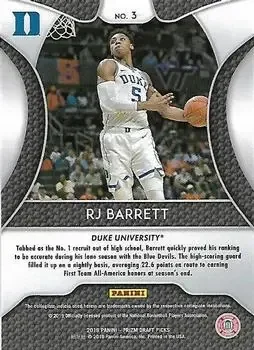 Back of RJ Barrett