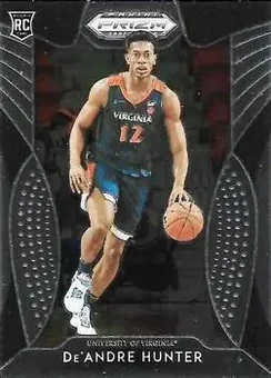 2019 Panini Prizm Draft Picks #4 - De'Andre Hunter - Virginia Cavaliers