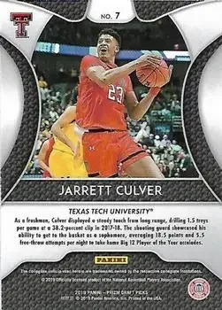 Back of Jarrett Culver