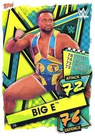 2021 Topps Slam Attax WWE #19 - Big E