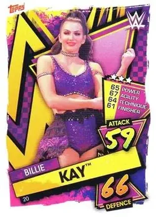 2021 Topps Slam Attax WWE #20 - Billie Kay