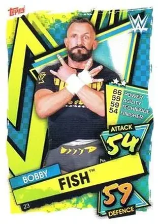 2021 Topps Slam Attax WWE #23 - Bobby Fish