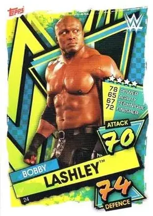 2021 Topps Slam Attax WWE #24 - Bobby Lashley