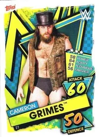 2021 Topps Slam Attax WWE #27 - Trevor Lee