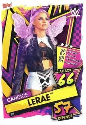 2021 Topps Slam Attax WWE #28 - Candice LeRae