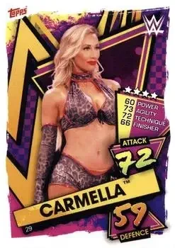 2021 Topps Slam Attax WWE feature card