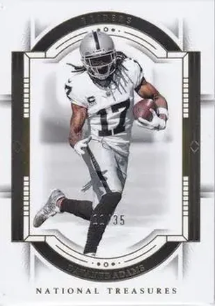 2023 Panini National Treasures #54 - Davante Adams - Las Vegas Raiders