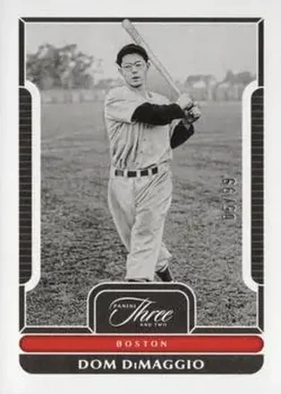 2023 Panini Three and Two #92 - Dom DiMaggio - Boston Red Sox