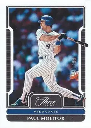 2023 Panini Three and Two #94 - Paul Molitor - Milwaukee Brewers