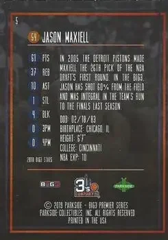 Back of Jason Maxiell