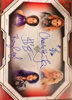 2021 Topps Transcendent Collection WWE feature card