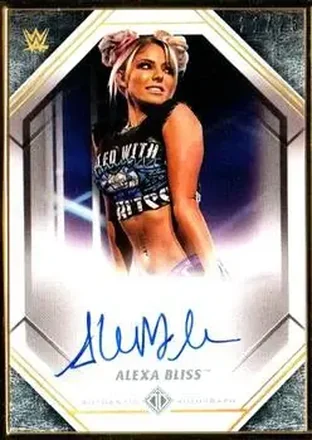 2021 Topps Transcendent Collection WWE - Autographs #A-AB - Alexa Bliss