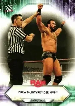 2021 Topps WWE feature card
