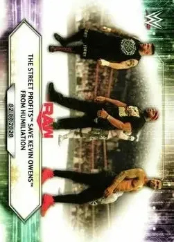 2021 Topps WWE feature card