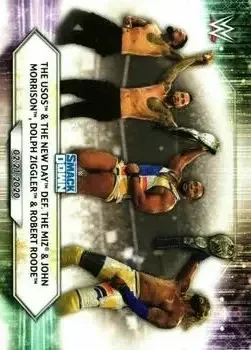2021 Topps WWE feature card