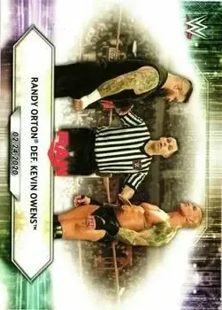 2021 Topps WWE feature card