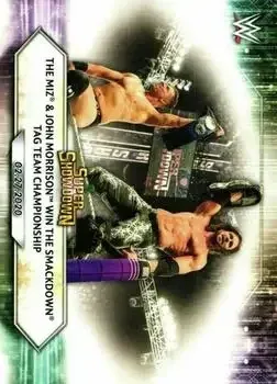 2021 Topps WWE feature card