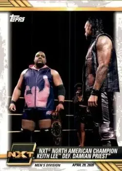 2021 Topps WWE NXT feature card